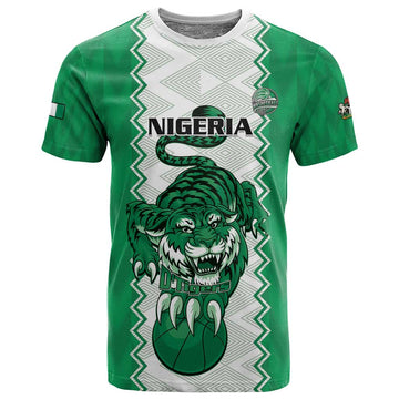 Afro Basketball Custom Nigeria T shirt Go Champions DTigers LT15