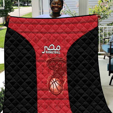 Afro Basketball Egypt Quilt Come On Pharaohs LT15