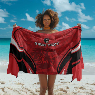 Afro Libya Football Custom Sarong Barbary Lion - Sporty Style LT15