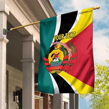 Personalized Mozambique Independence Day Garden Flag Coat Of Arms - Flag Style LT15