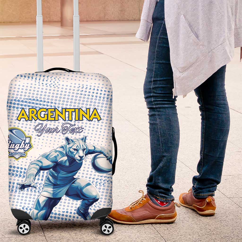 Argentina Rugby Custom Luggage Cover Pumas Mascot - Sporty Style LT15