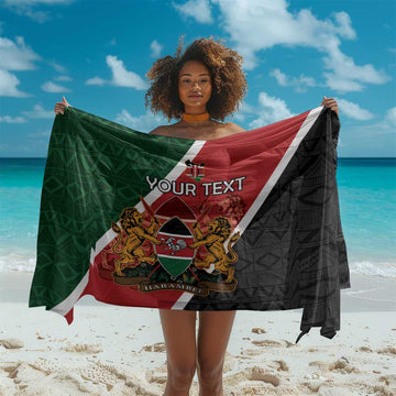 Personalised Kenya Sarong Flag Style - African Pattern LT15