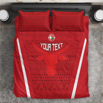Custom Madagascar Football Bedding Set Go Champions LT15