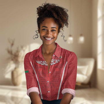 Custom Madagascar Football Women Casual Shirt Go Champions LT15