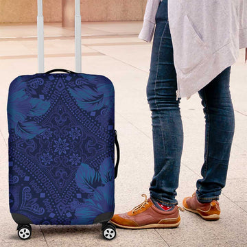 Hibiscus Mix ShweShwe African Pattern Luggage Cover LT15