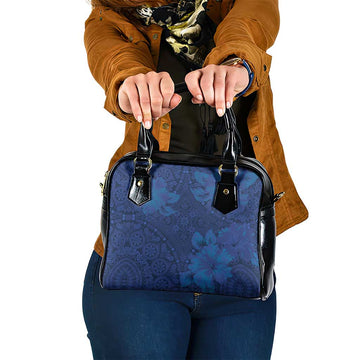 Hibiscus Mix ShweShwe African Pattern Shoulder Handbag LT15