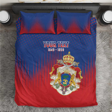 Personalized Anpi an Ayiti Bedding Set Imperial Coat Of Arms Flag Style LT15