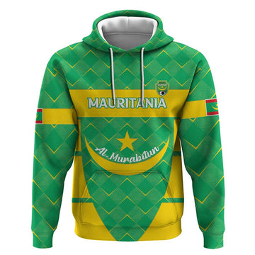 Custom Mauritania Beach Soccer 2025 Hoodie Go Al-Murabitun Go LT15