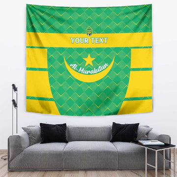 Custom Mauritania Beach Soccer 2025 Tapestry Allez Al-Murabitun LT15