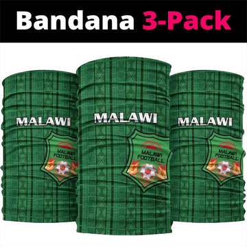 Malawi Football Neck Gaiter Come On Flames - Green LT15