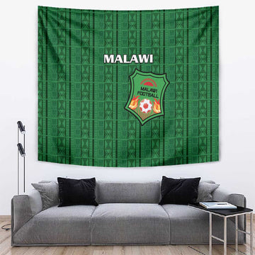 Malawi Football Tapestry Go Champions - Green LT15