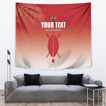 Kenya Football Custom Tapestry Go Harambee Stars Go LT15