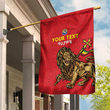 Custom Ethiopia Football Garden Flag Go Champions LT15