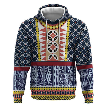 Toghu Bamenda Hoodie Cameroon North West Traditional Pattern LT15