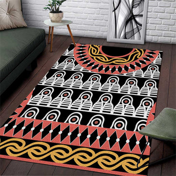 Cameroon Area Rug Toghu Traditional Pattern LT15