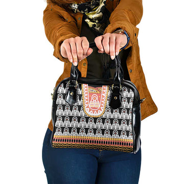 Cameroon Traditional Shoulder Handbag Toghu Pattern LT15