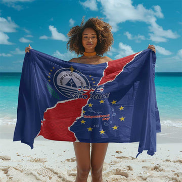 Happy Cabo Verde Sarong 50th Anniversary of Independence LT15