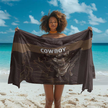Skull Cowboy Sarong Wild West Reborn LT15