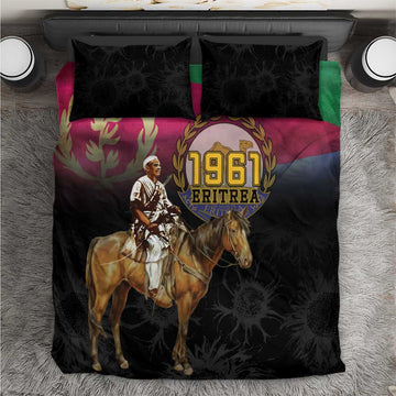 Happy Eritrea Revolution Day Bedding Set Remember Hamid Idris Awate LT15
