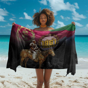 Happy Eritrea Revolution Day Sarong Remember Hamid Idris Awate LT15