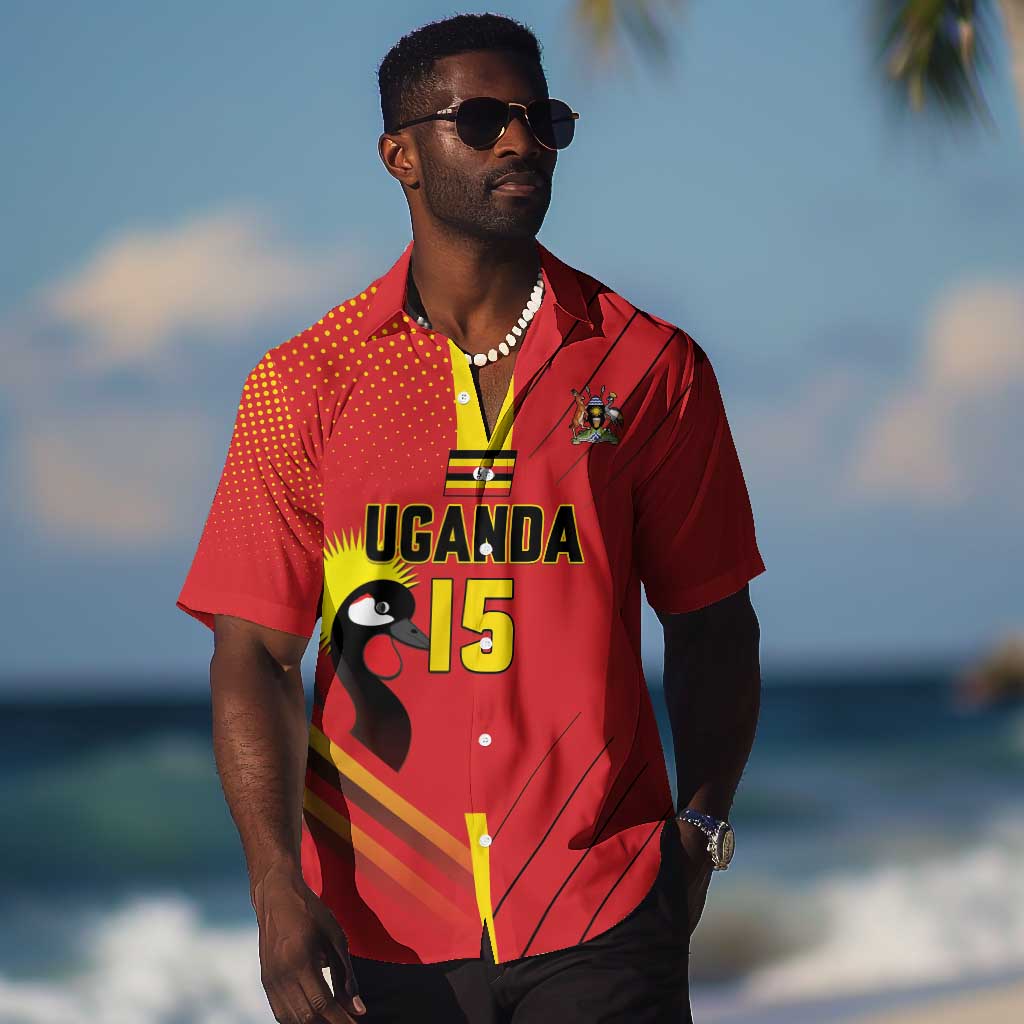 Custom Uganda Basketball Hawaiian Shirt Go Champions Silverbacks LT15