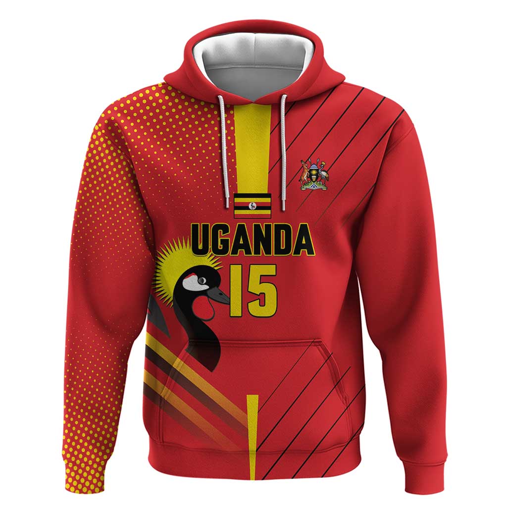 Custom Uganda Basketball Hoodie Go Silverbacks LT15