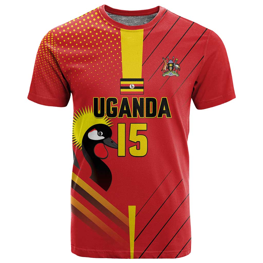 Custom Uganda Basketball T shirt Go Champions Silverbacks LT15