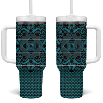 Basotho Blanket Tumbler With Handle Lesotho Motlatsi Seanamarena Heritage - Lesotho Breeze LT15