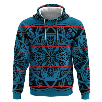 Lesotho Seanamarena - Kharetsa Hoodie Basotho Traditional Blanket Style LT15
