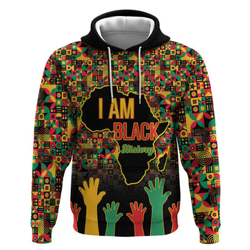 Black History Month Hoodie I Am Black History LT15