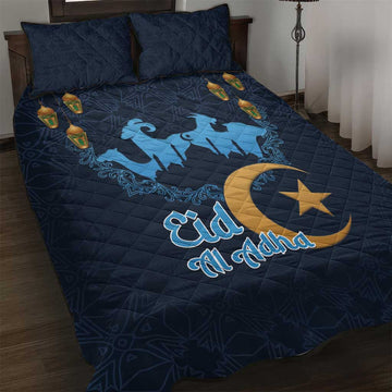 Happy Eid Al-Adha Quilt Bed Set Algeria Mubarak LT15