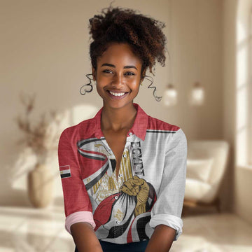 Personalized Egyptian Revolution Women Casual Shirt July 23rd LT15