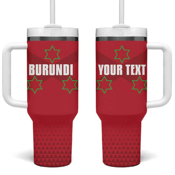 Custom Burundi Football Tumbler With Handle Go Intamba Go LT15