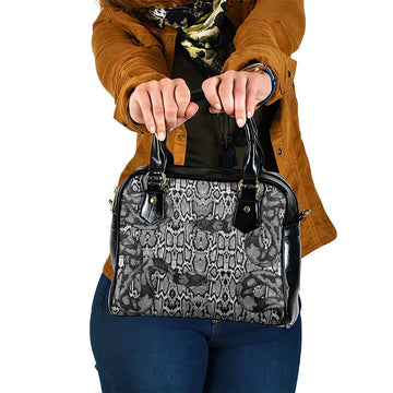 African Snake Skin Pattern Shoulder Handbag LT15