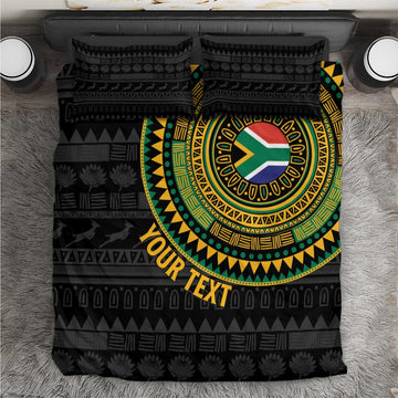 Personalised South Africa African Tribal Pattern Bedding Set Chest Arm Tattoo LT15