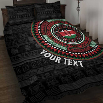 Personalised Kenya African Tribal Pattern Quilt Bed Set Chest Arm Tattoo LT15