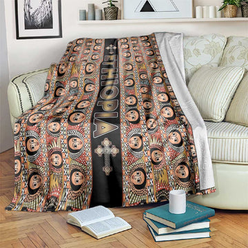 Ethiopia Blanket Ethiopian Tewahedo Angel Orthodox Black Color LT15