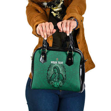 Custom Mexico Guadalupe Football Shoulder Handbag Viva Mexico LT15