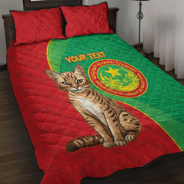 Personalized Mauritania Quilt Bed Set Felis Lybica - Islamic Mix African Pattern LT15
