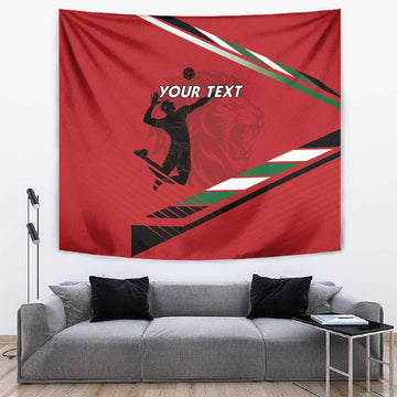 Custom Kenya Volleyball Tapestry Go Champions LT15