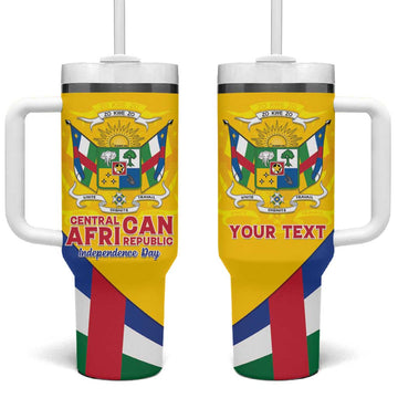 Personalised CAR Tumbler With Handle Happy 65th Independence Day LT15