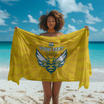 Custom Afro Rwanda Football Sarong Go Wasps LT15