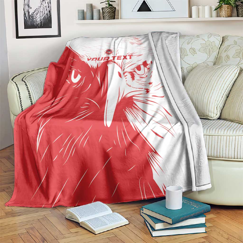 Custom Tunisia Football Blanket Go Champions LT15