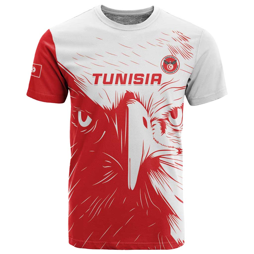 Custom Tunisia Football T shirt Go Champions LT15
