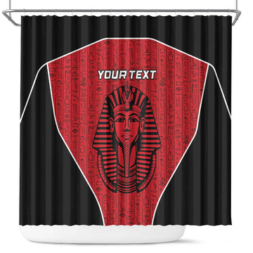 Custom Egypt Football Shower Curtain Go Pharaohs LT15