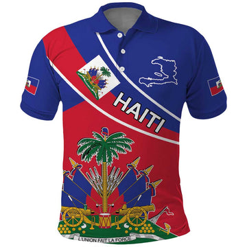 Haitian Flag Day 18 May Polo Shirt Jounen Drapo Ayisyen LT17