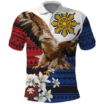 Philippine Eagle Week Polo Shirt Philipino Patern LT17