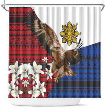 Philippine Eagle Week Shower Curtain Philipino Patern LT17