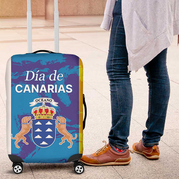 Canary Islands Dia de Canarias Luggage Cover 42th Anniversary LT17