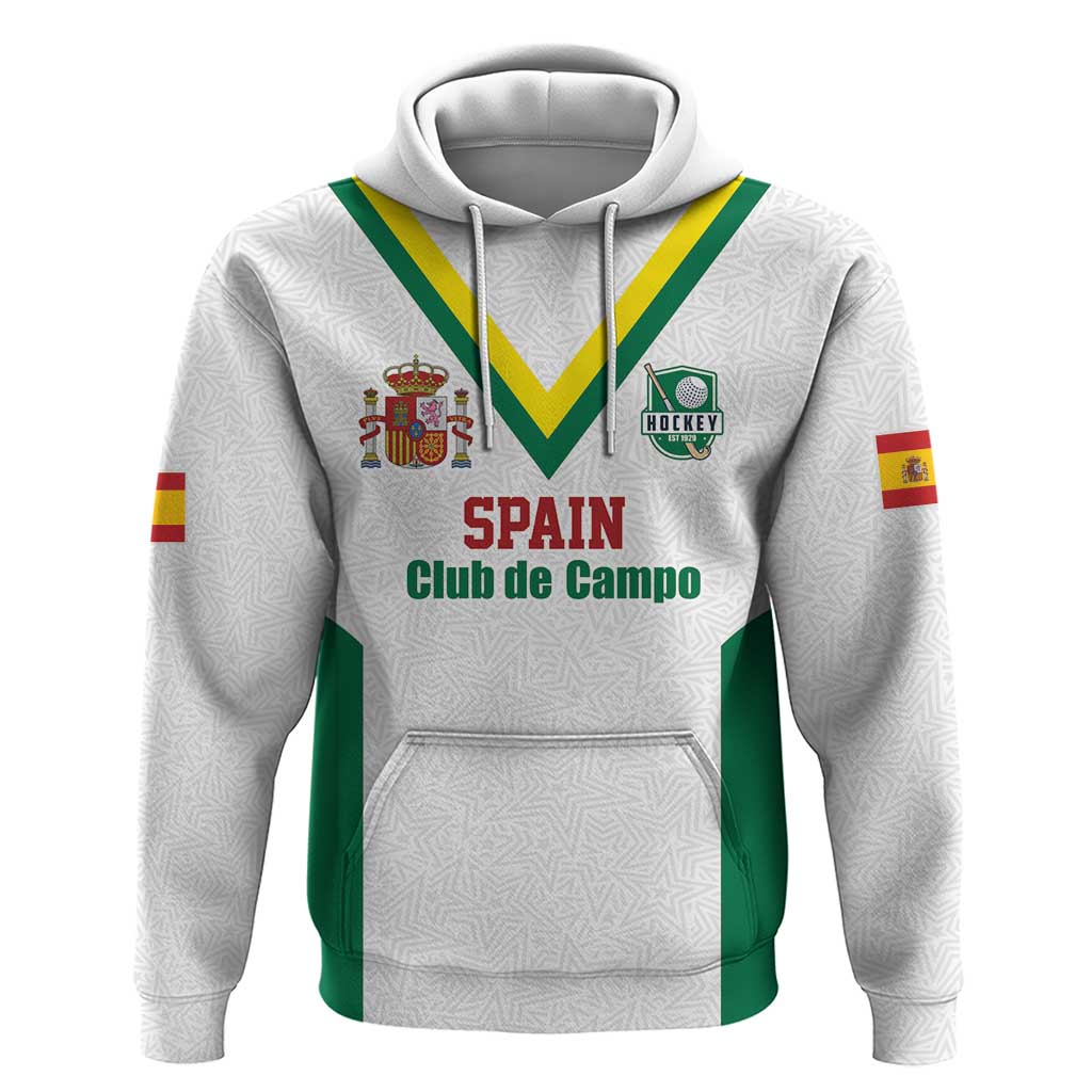 Custom Spain Field Hockey Hoodie Club de Campo Sporty Style LT17